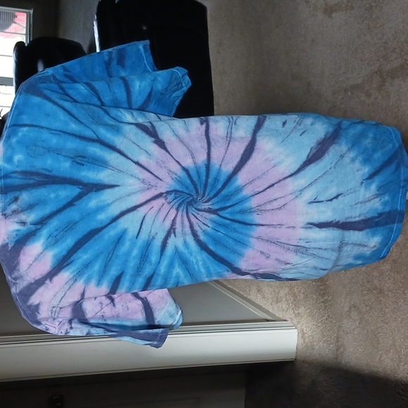 LEVI'S WOMEN'S TIE DYE T-SHIRT MULTI-COLOR SIZE M - Picture 8 of 9